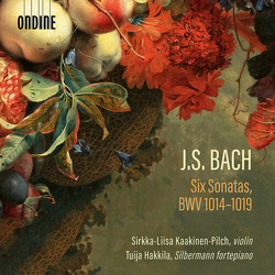 J.S. Bach & Sirkka-Liisa Kaakinen-Pilch & Tuija Hakkila Six Sonatas, BWV 1014-1019 2 CD
