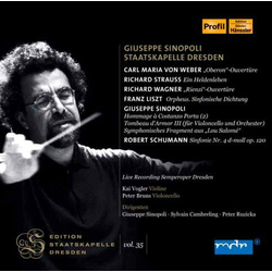 Carl Maria von Weber & Richard Strauss & Richard Wagner & Franz Liszt & Giuseppe Sinopoli & Robert Schumann Giuseppe Sinopoli Staatskapelle Dresden CD
