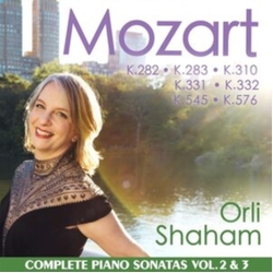 Mozart & Orli Shaham Complete Piano Sonatas Vol.2 & 3 CD