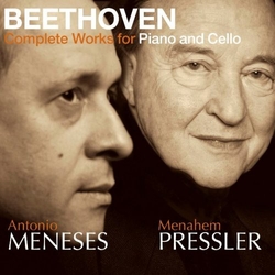 Beethoven & Antonio Meneses & Menahem Pressler Complete Works for Piano and Cello JEWEL CASE CD