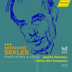 Bernhard Sekles & Jascha Nemtsov & Tehila Nini Goldstein Piano Works & Songs CD