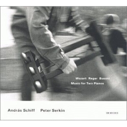 András Schiff & Peter Serkin & Mozart & Reger & Busoni Music For Two Pianos CD