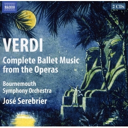 José Serebrier & Bournemouth Symphony Orchestra & Verdi Verdi: Complete Ballet Music From The Operas CD
