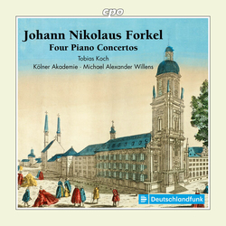 Johann Nikolaus Forkel & Tobias Koch & Kölner Akademie & Michael Alexander Willens Four Piano Concertos CD