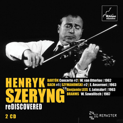 Henryk Szeryng ReDiscovered CD