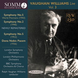 Vaughan Williams / Lso / London Phil Orch Live Vo. 3 CD