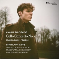 Camille Saint-Saëns & Franck & Fauré & Poulenc & Bruno Philippe & Tanguy de Williencourt & Frankfurt Radio Symphony & Christoph Eschenbach Cello CD