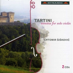 Tartini / Crtomir Siskovic Sonatas for Solo Violin 1 CD