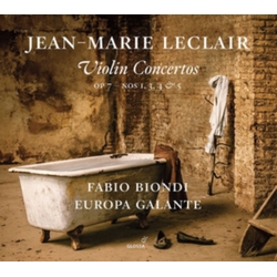 Jean-Marie Leclair & Fabio Biondi & Europa Galante Violin Concertos OP 7 CD