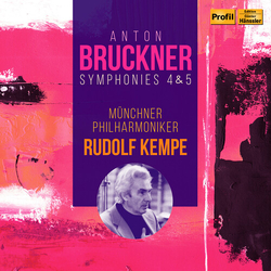 Anton Bruckner & Münchner Philharmoniker & Rudolf Kempe Symphonies 4 & 5 CD