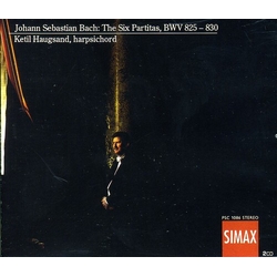 Johann Sebastian Bach & Ketil Haugsand The Six Partitas, BWV 825-830 CD