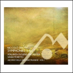 Niccolò Zingarelli & Atalanta Fugiens Orchestra & Vanni Moretto Symphonies 5-8 CD