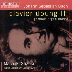 Johann Sebastian Bach & Masaaki Suzuki & Bach Collegium Japan Choir Clavier-Übung III (German Organ Mass) CD