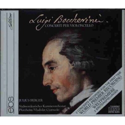 Luigi Boccherini & Julius Berger & Südwestdeutsches Kammerorchester Pforzheim & Vladislav Czarnecki Concerti Per Violoncello CD