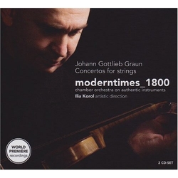 Graun / Moderntimes 1800 Concertos for Strings CD