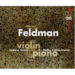 Morton Feldman & Andreas Seidel & Steffen Schleiermacher Violin & Piano CD