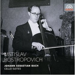 Johann Sebastian Bach & Mstislav Rostropovich Cello Suites CD