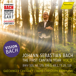 J.S. / Feuersinger / Berndt Bach Vision Bach, Vol. 3 CD
