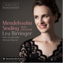 Mendelssohn & Sinding & Lea Birringer & Hofer Symphoniker Violin Concertos CD
