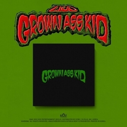 Zico Grown Ass Kid - incl. 48pg Photo Book, Zimoticon Sticker + Poster ASIA CD