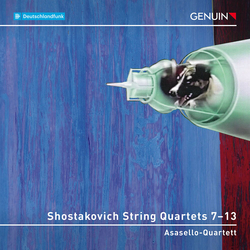 Shostakovich & Asasello Quartett String Quartets 7 - 13 CD