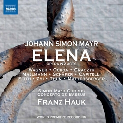Johann Simon Mayr & Thum & Mattersberger & Simon Mayr Chorus & Concerto de Bassus & Franz Hauk & Wagner & Ochoa & Graczyk & Mallmann & Schäfer & CD