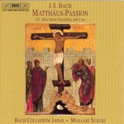 J.S. Bach & Bach Collegium Japan & Masaaki Suzuki Matthäus-Passion CD