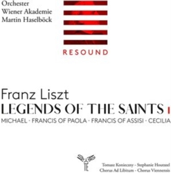 Franz Liszt & Tomasz Konieczny & Stephanie Houtzeel & Chorus Ad Libitum & Chorus Viennensis & Orchester Wiener Akademie & Martin Haselböck Legends CD