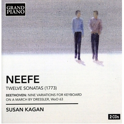 Neefe / Kagan 12 Piano Sonatas / 9 Variations for Keyboard CD