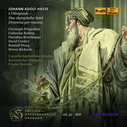 Johann Adolf Hasse & Frieder Bernius & Christoph Prégardien & Catherine Robbin & Dorothea Röschmann & David Cordier & Randall Wong & Steven 2 CD