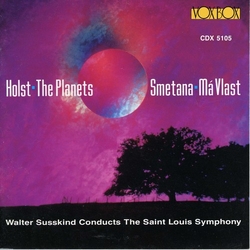Holst / Smetana / Susskind / st Louis Symphony Planets/Ma Vlast CD