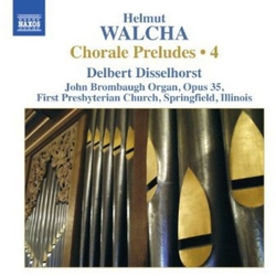 Helmut Walcha & Delbert Disselhorst Choral Preludes4 JAPANESE CD