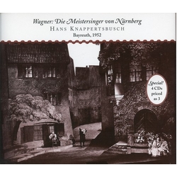 Richard Wagner & Hans Knappertsbusch & Otto Edelmann & Lisa Della Casa & Hans Hopf & Kurt Böhme Die Meistersinger Von Nürnberg CD