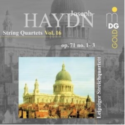 Joseph Haydn & Leipziger Streichquartett String Quartets Vol. 16 (Op. 71, No. 1 - 3) CD