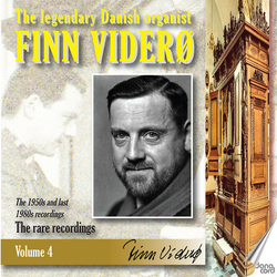 Finn Viderø The Legendary Danish Organist Finn Viderø: Volume 4:The 1950s Recordings And Last 1980s Recordings: The Rare Recordings CD