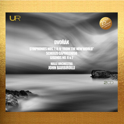 Dvorak / Barbirolli / Halle Orchestra Symphonies Nos. 7, 8 & 9 CD