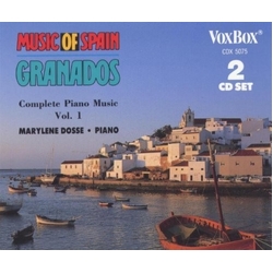 Marylene Granados / Dosse Complete Piano Music CD