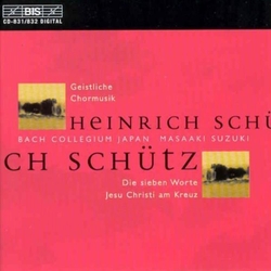Heinrich Schütz & Bach Collegium Japan & Masaaki Suzuki Geistliche Chormusik, Die Sieben Worte Jesu Christi Am Kreuz 2 CD