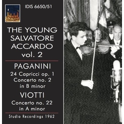Paganini & Viotti & Salvatore Accardo The Young Salvatore Accardo Vol. 2 CD