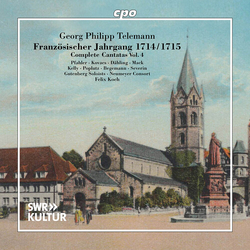 Georg Philipp Telemann & Gutenberg Soloists & Neumeyer Consort & Felix Koch & Pfahler & Kovacs & Dähling & Mack & Kelly & Poplutz & Begemann & CD