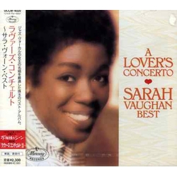 Sarah Vaughan A Lover's Concerto - Sarah Vaughan Best JAPAN JAPANESE CD