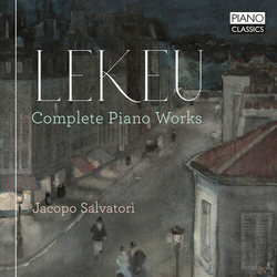 Lekeu & Jacopo Salvatori Complete Piano Works CD