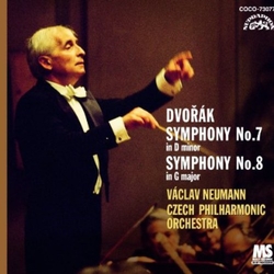 Dvořák & Václav Neumann & Czech Philharmonic Orchestra Symphony No.7 In D Minor / Symphony No.8 In G Major JAPAN JAPANESE BLU-SPEC CD