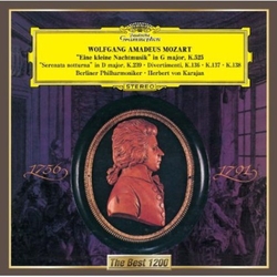 Wolfgang Amadeus Mozart & Berliner Philharmoniker & Herbert von Karajan "Eine Kleine Nachtmusik" In G Major, K.525 / "Serenata JAPAN JAPANESE CD