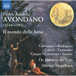 Pedro António Avondano & Marcos Magalhães & Guimarães & Rodrigues & Cabral & Fernandes & Gaspar & Caramujo & Simões & Os Músicos Do Tejo Il Mondo CD