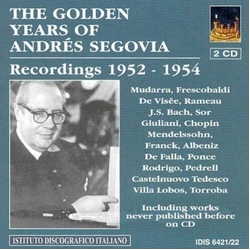 Albeniz / Bach Golden Years of Andres CD