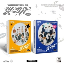 Younite Bit Part.2 - Random Cover - incl. 56pg Photobook, 5pc Lyric Postcard Set, 3 Photocards, Unit Photocard + PHOTOBOOK PHOTOCARD STICKER CD