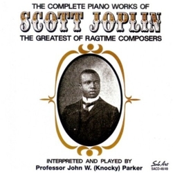 Knocky Parker The Complete Piano Works Of Scott Joplin CD