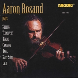 Aaron Rosand & Sibelius & Tchaikovsky & Berlioz & Chausson & Ravel & Saint-Saëns & Lalo Aaron Rosand Plays CD