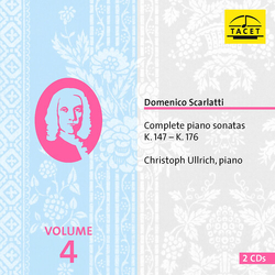 Domenico Scarlatti & Christoph Ullrich Complete Piano Sonatas. Volume 4. K.147-K.176. CD